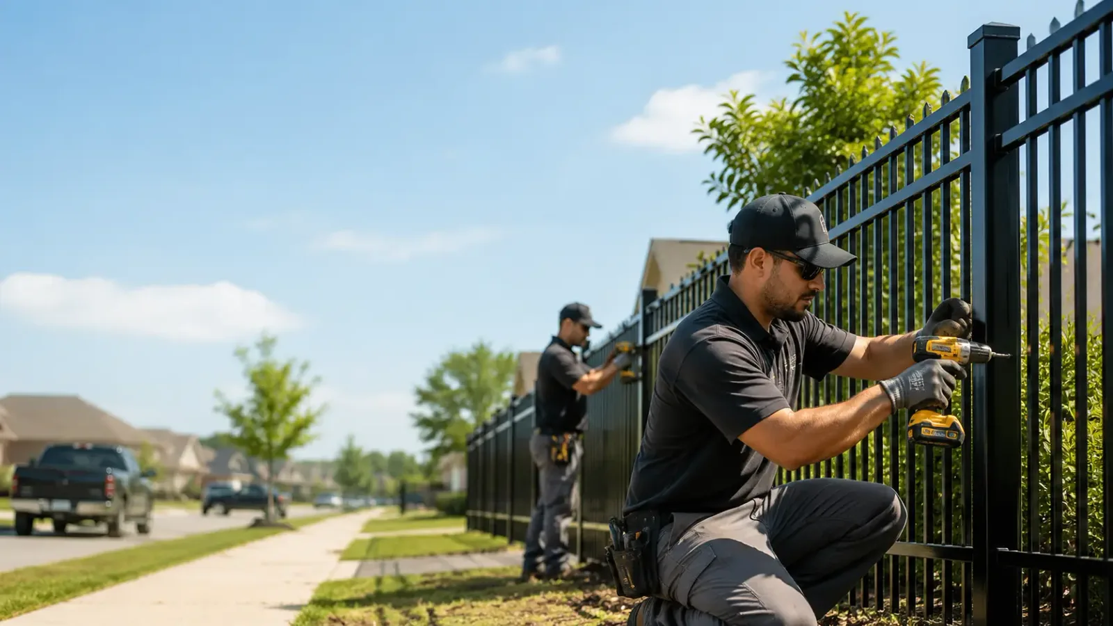 Metal Fence Installation in Manhattan, KS